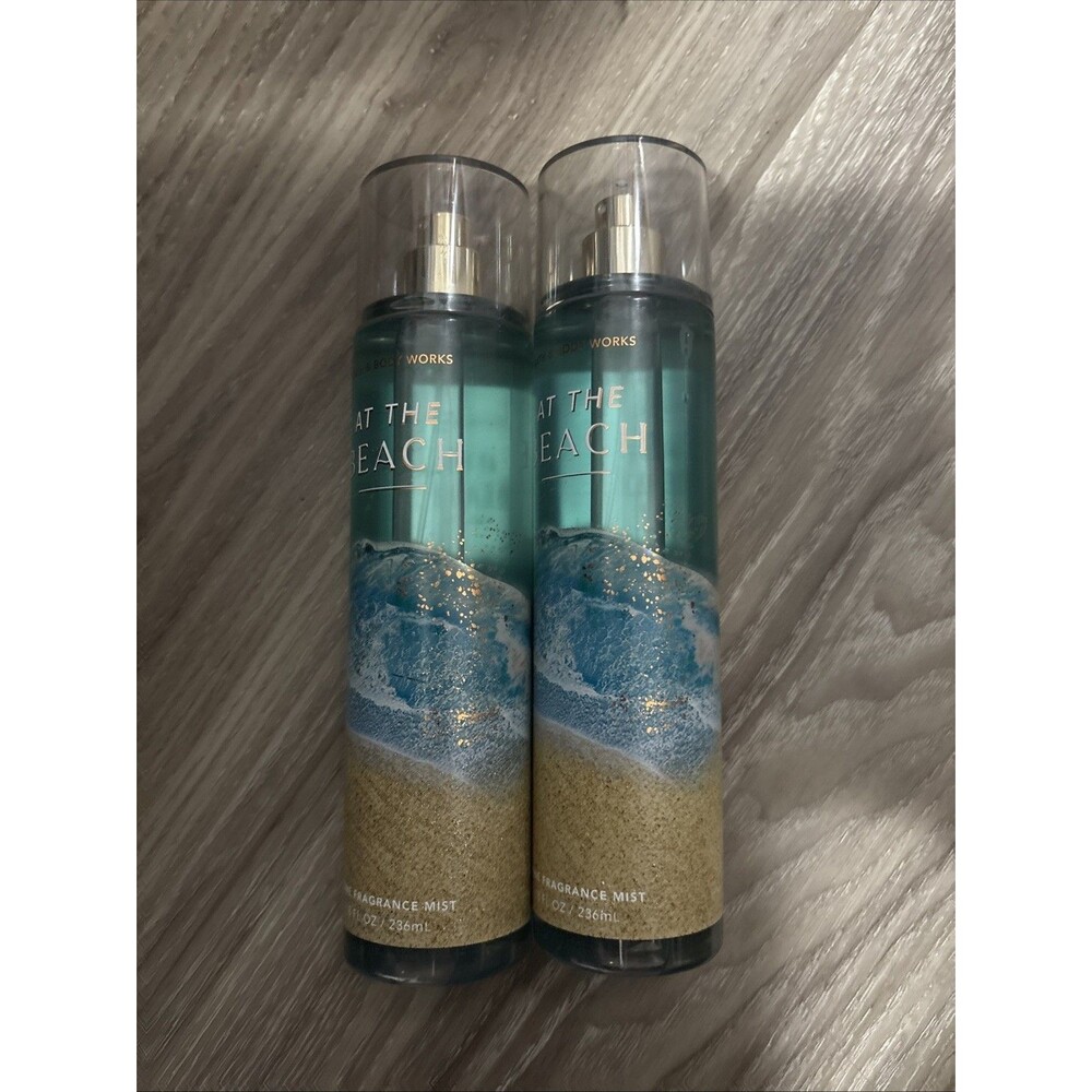 2 X Bath & Body Works - At The Beach Fragrance Mist Spray, 8oz each